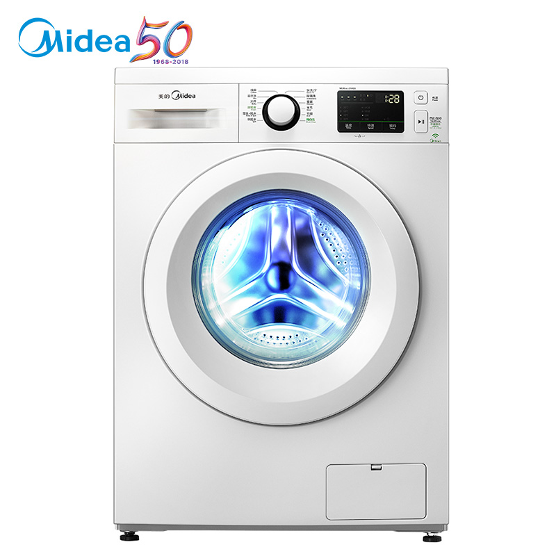 美的(Midea)MG80-eco31WDX 8公斤洗衣机 智能操控 变频节能 静音 家用 白色高清大图