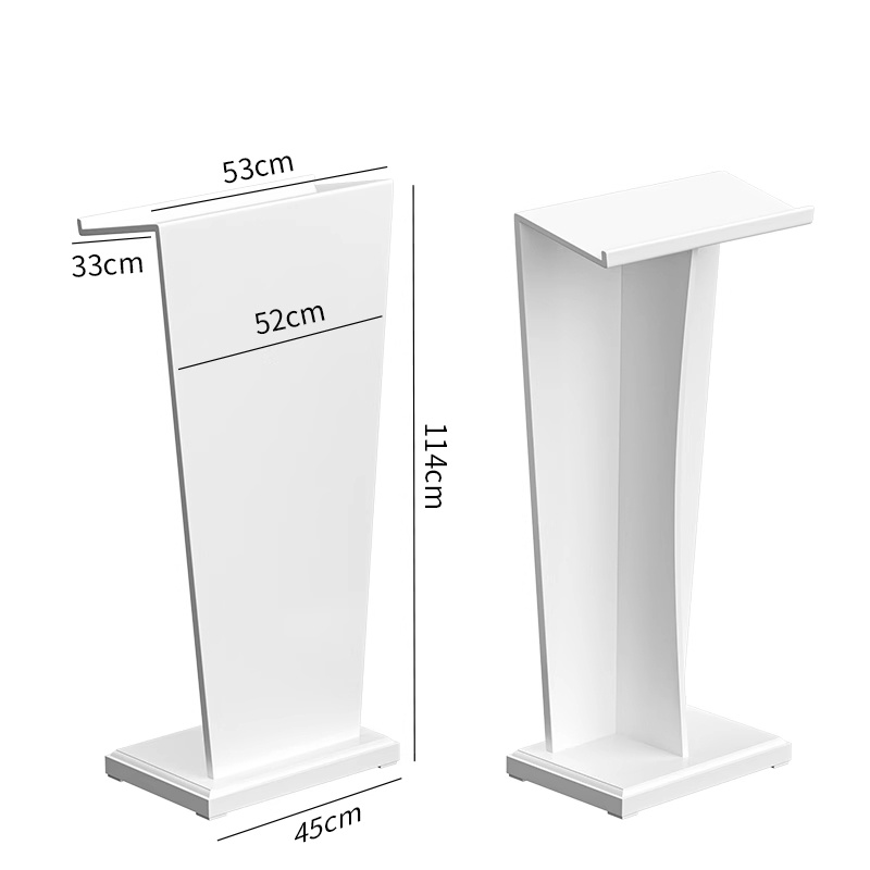 悦兴诚演讲桌53*33*114cm张高清大图