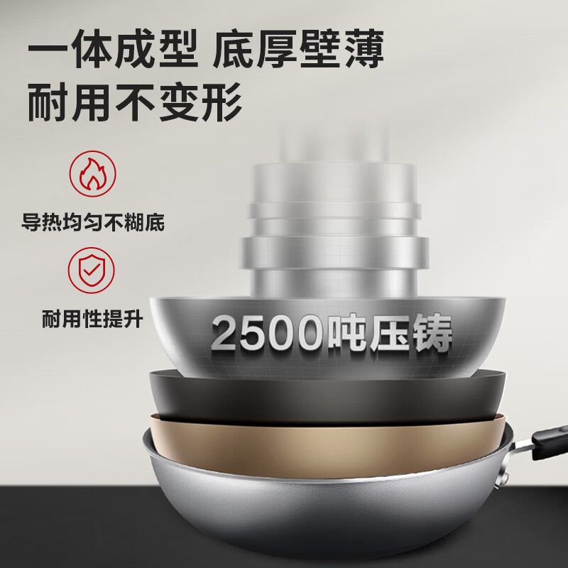 苏泊尔(SUPOR)不粘锅三件套 TP2314K (26cm煎锅+20cm汤锅+32cm炒锅)高清大图