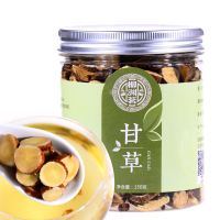柳渊茗 甘草片150g罐装可搭配罗汉果胖大海菊花茶组合
