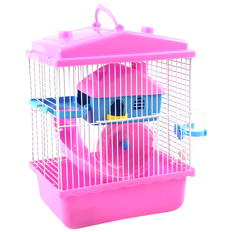 仓鼠笼子用品小别墅新手双层基础窝透明送礼包套餐齐全高清大图