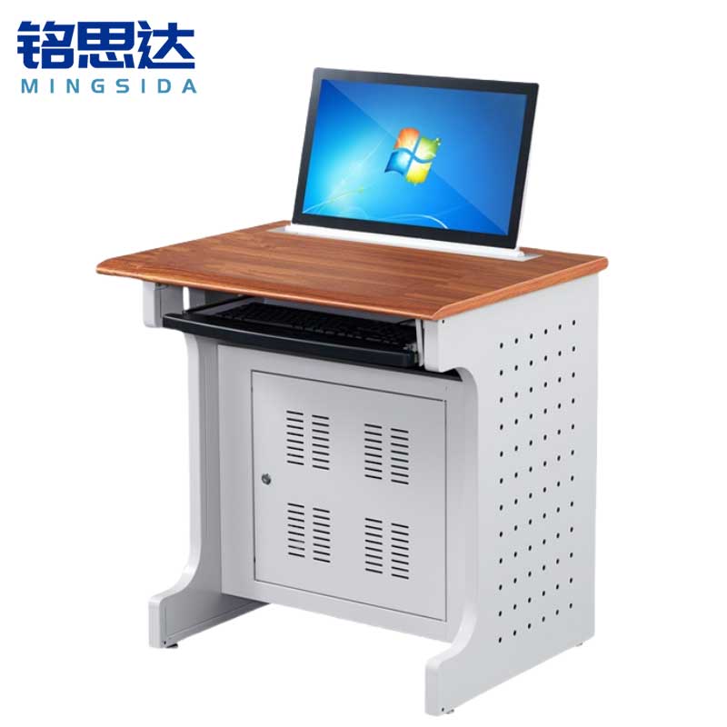 铭思达升降电脑桌单人位张高清大图