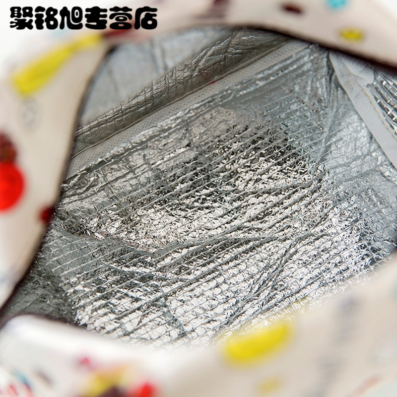 加厚饭盒包饭盒袋手提包铝箔包包保温包便当盒带饭的手提袋储物袋生活日用家居家庭清洁收纳整理用品储物袋收纳袋