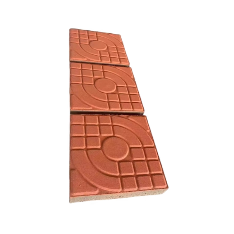兴酉 步道板红色 250*250*50mm 块高清大图