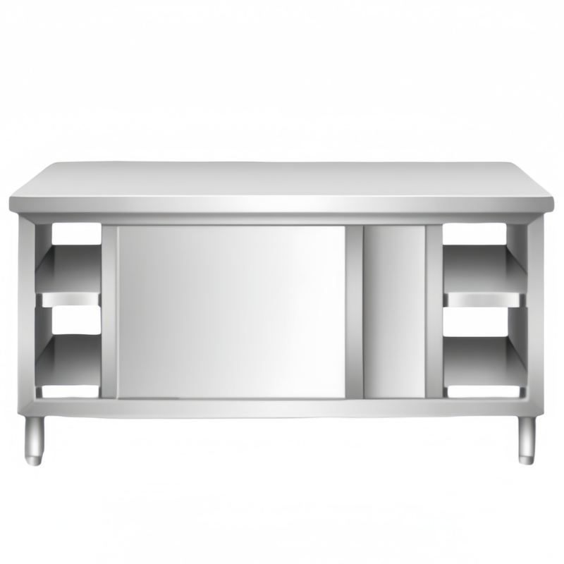 依韵珂不锈钢操作台120*50*80cm台高清大图