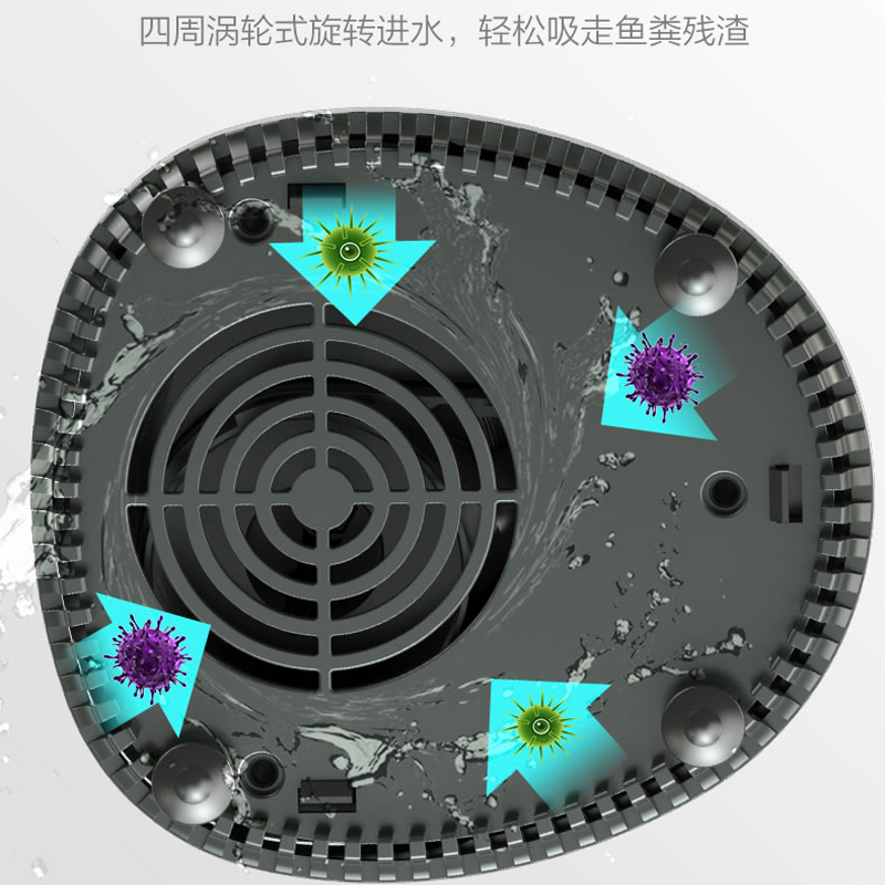 鱼缸抽水泵家用换水潜水泵底吸循环泵水泵小型鱼池水泵高清大图
