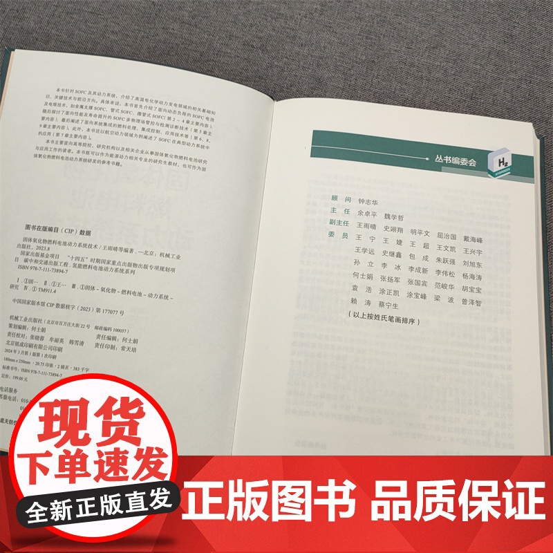 固体氧化物燃料电池动力系统技术 王雨晴 史翊翔 史继鑫 等高清大图
