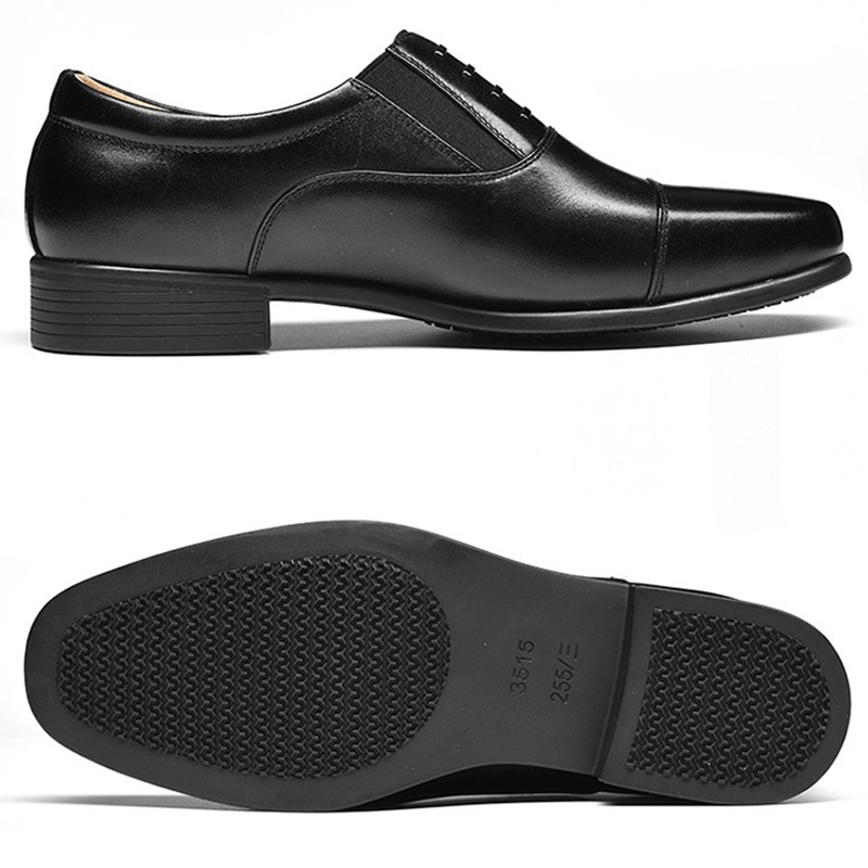 三接头皮鞋正品07军官皮鞋军鞋男制式真皮商务男鞋