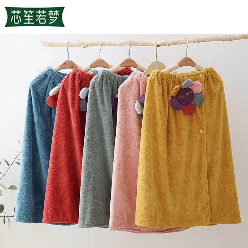 芯笙若梦 浴巾 70*140cm 410克 条高清大图