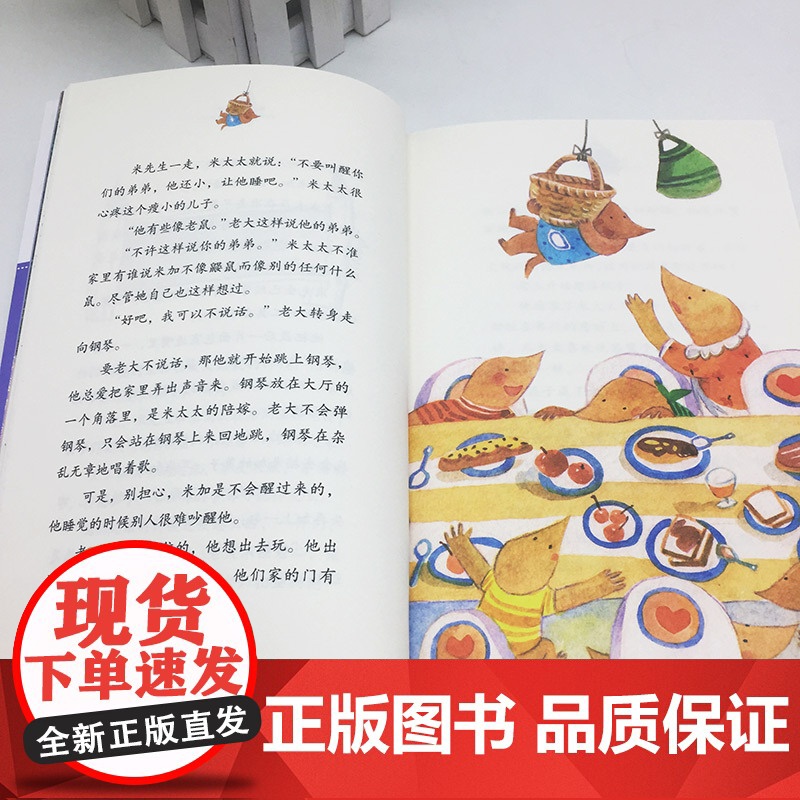 鼹鼠的月亮河正版王一梅漂流屋系列 入选各童书榜单必荐书目 小学生必读书目高清大图