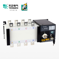 天正电气TGLD 250A 4P PC级自投自复 电网-电网/电网-发电机 自动/手动转换08060040010双电源