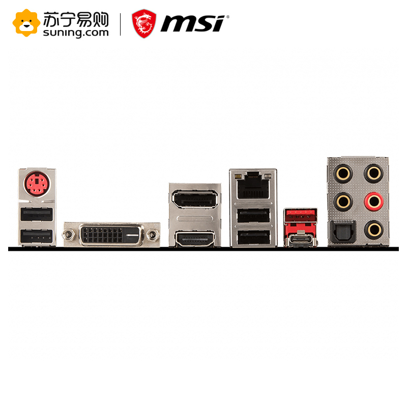 微星MSI B360M MORTAR TITANIUM迫击炮电竞主板+i3 9100F处理器 板U套装