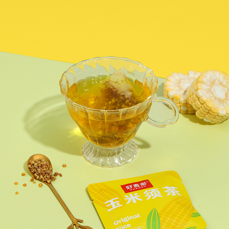 好麦多 玉米须茶 120克(8克x15包)*2袋高清大图