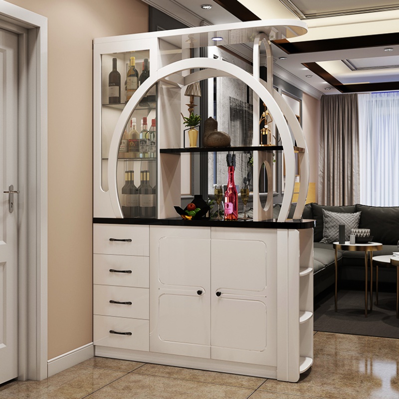 寻木匠客厅隔断柜双面酒柜现代简约进屏风鞋柜入户玄关装饰储物柜