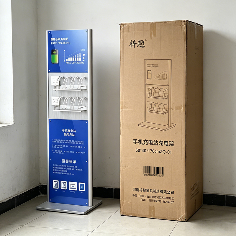 梓趣 手机充电站充电架 50*40*170cmZQ-01 个高清大图