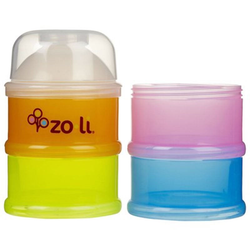 Zoli BF08PP0401 OTG 便携零食盒点心盒 便当盒 120ml/盒 奶粉封装盒/奶粉格 美国