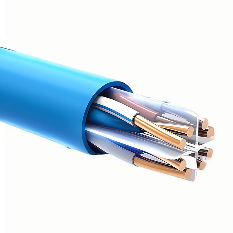 匠本色 ZK-JBSWX008 六类无氧铜 0.57 非屏蔽 305米网线(计价单位:箱)蓝色高清大图