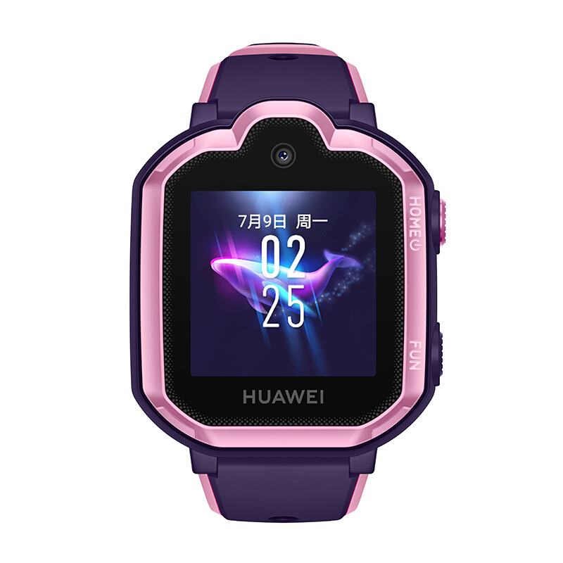 HUAWEI/华为儿童手表 3 Pro[星云粉](4G全网通插卡+高清视频通话+九重定位+高清拍照+小度语音助手+触屏智控+蓝牙链接)