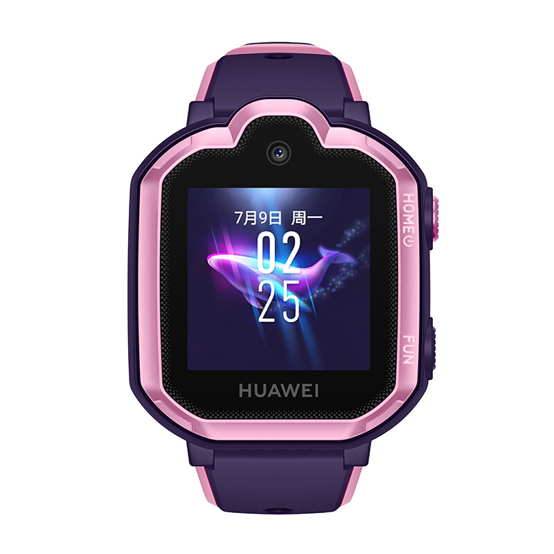 HUAWEI/华为儿童手表 3 Pro[星云粉](4G全网通插卡+高清视频通话+九重定位+高清拍照+小度语音助手+触屏智控+蓝牙链接)
