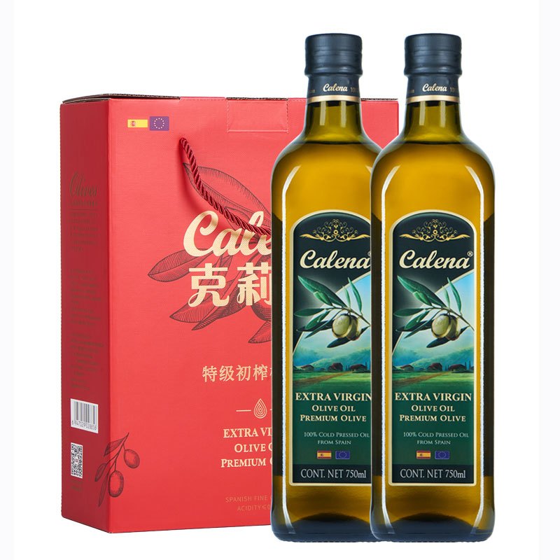 克莉娜特级初榨橄榄油750ml*2礼盒(起订量30盒,低于起订量不发货)