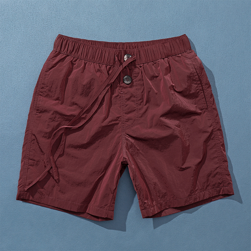 沙滩裤男速干可下水游泳不贴身全内衬短裤海边穿有质感男士休闲裤视频