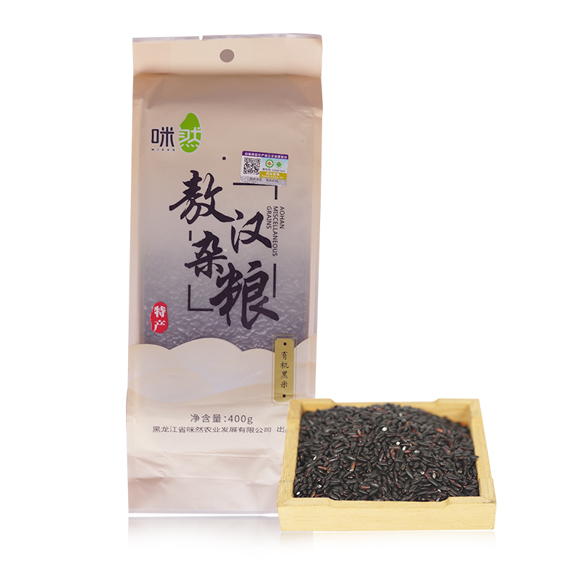 咪然-有机黑米400g