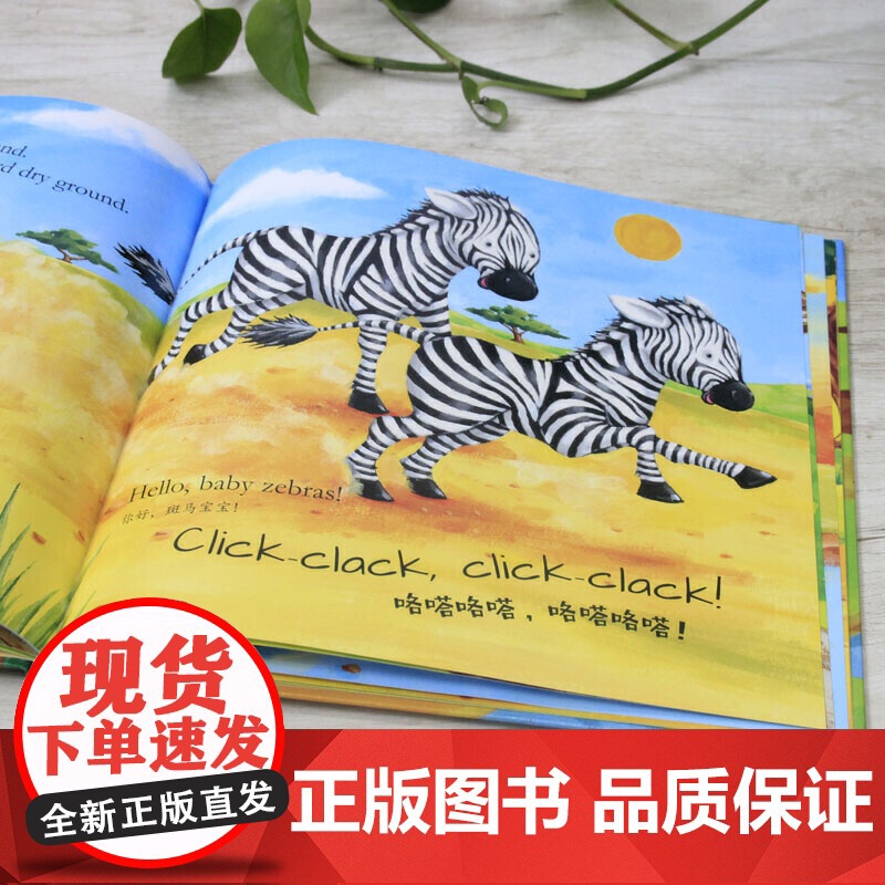 童立方·小手触摸系列·幼儿社交互动启蒙图画书:你好,动物小宝宝!高清大图