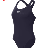 Speedo速比涛泳衣女三角连体修身显瘦遮肚专业训练运动游泳衣