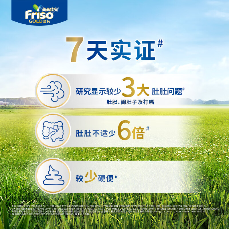 原装进口香港港版Friso美素佳儿金装幼儿成长配方奶粉3段800g(新升级)高清大图
