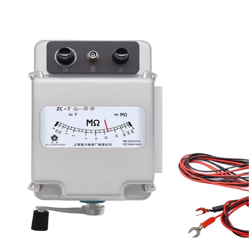 兆欧表 型号:500V-500M€ 单位:个