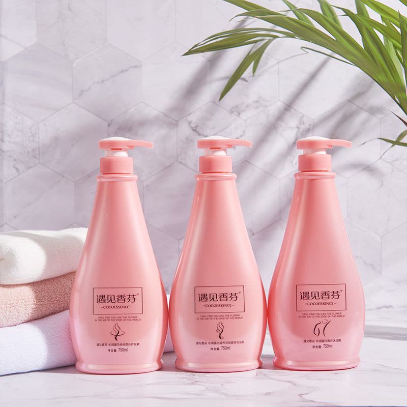 遇见香芬水润滋养护发素750ml图片