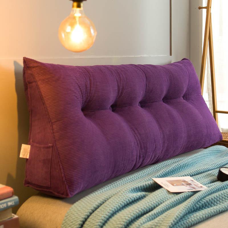 美帮汇床头三角靠垫抱枕双人软包榻榻米靠枕腰枕床上大靠垫沙发靠背护