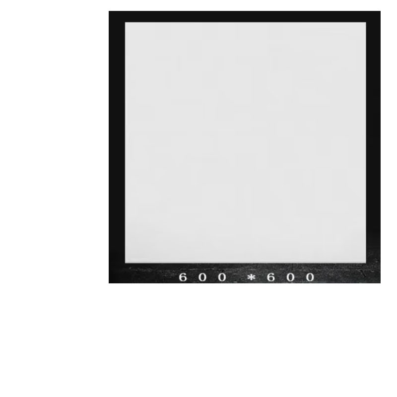 集成吊顶板0.6m*0.6m*0.7mm厚度 白色一块 不含安装和配件(30块起订)高清大图
