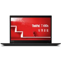 联想ThinkPad T490s 10CD定制 14英寸商务轻薄手提办公笔记本电脑(i7-8565U 16G 2T大容量固态 SSD 集显 FHD屏 指纹识别 Win10)