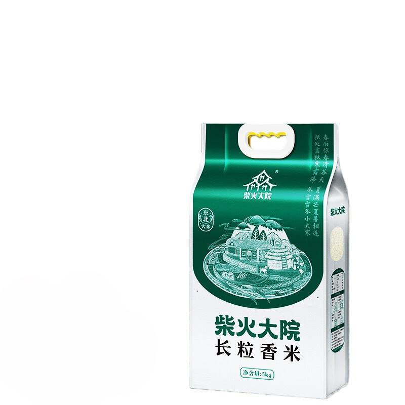 柴火大院 粳米一级长粒香米5kg(单位:袋)真空包装