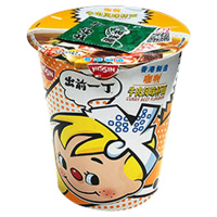 香港进口日清 出前一丁 咖喱牛肉风味 即食杯面方便面速食面泡面75g