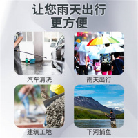 HUILI/回力 黑色高筒雨靴 筒高约38cm 1双
