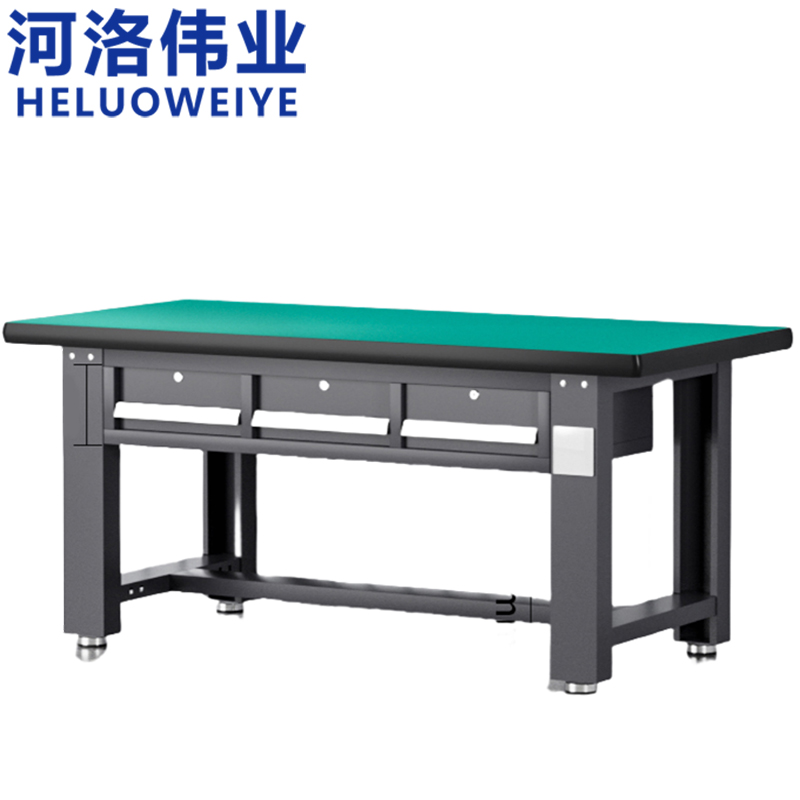 河洛伟业 钳工工作台三抽张