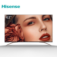 海信（Hisense）43英寸4K超高清液晶平板AI智能网络语音电视机 金属一体化机身 防蓝光超薄全面屏HZ43A65E