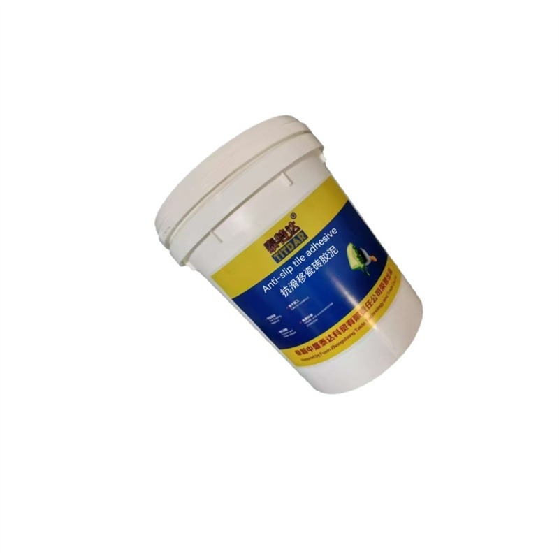 泰特达 抗滑移瓷砖胶泥 20KG灰色 桶高清大图