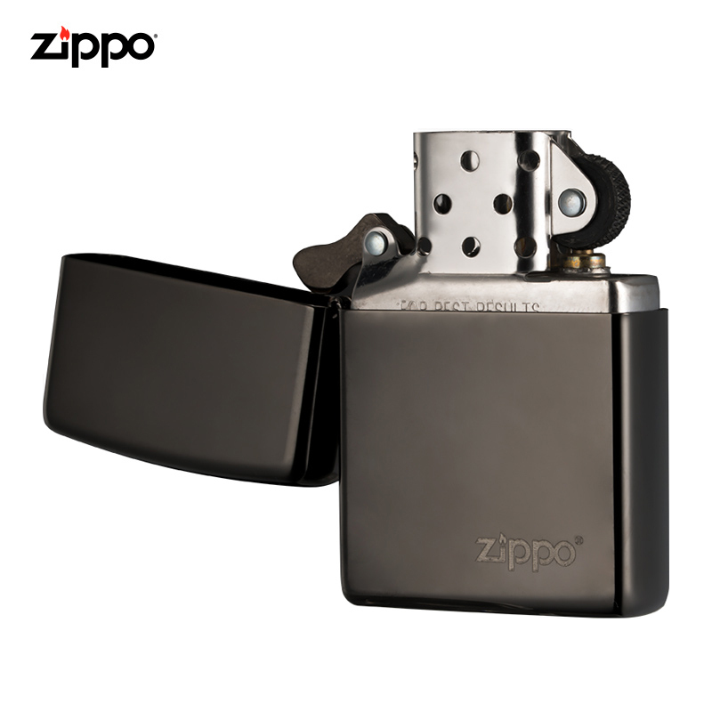 zippo芝宝打火机原装ZIPPO之宝煤油打火机魅影脸谱黑炫商标24756ZL-043030