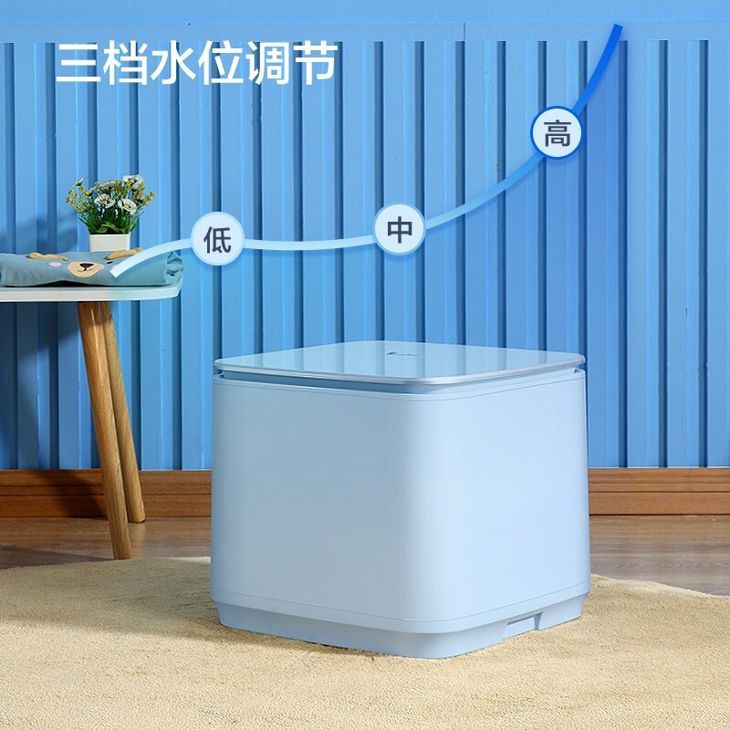 小天鹅(LittleSwan)母婴洗衣机全自动 1公斤迷你系列波轮高温蒸煮除菌内衣裤洗衣机 消毒除菌TNB10-01Y高清大图