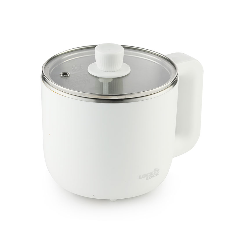 乐扣乐扣(LOCK&LOCK) EJC337WHT 多功能电煮锅 800mL 白色高清大图