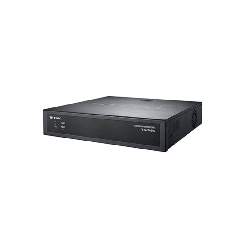 TP-LINK 高清监控网络远程硬盘录像机 解码 APP看录像 TL-NVR6800 64路/H.265+ -SH