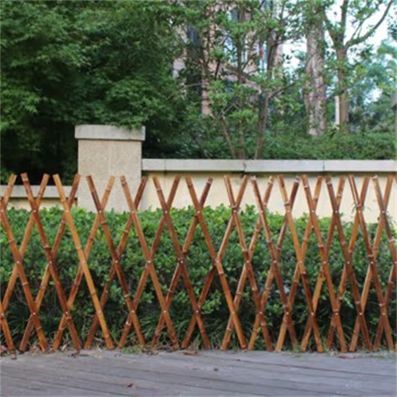 环杰户外伸缩竹篱笆围栏hj1186栏杆高80长180cm