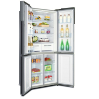 【99新】Haier/海尔BCD-460WDBE家用干湿分储风冷无霜十字对开门冰箱银灰冷冻冷藏环保节能