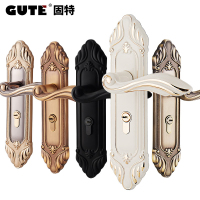 固特GUTE 欧式室内房门锁静音卧室执手锁具(适合门厚度38-45mm) 5A599