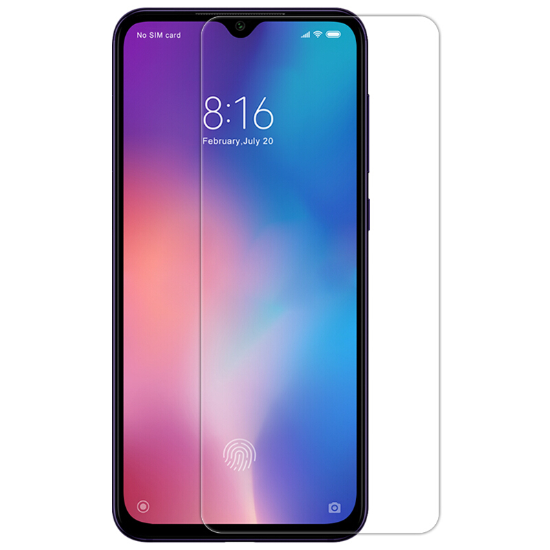 【买2送手机壳】轻万小米9se钢化膜xiaomi非全屏尊享版贴膜探索版手机膜全网通透明版se98+128gb幻紫版