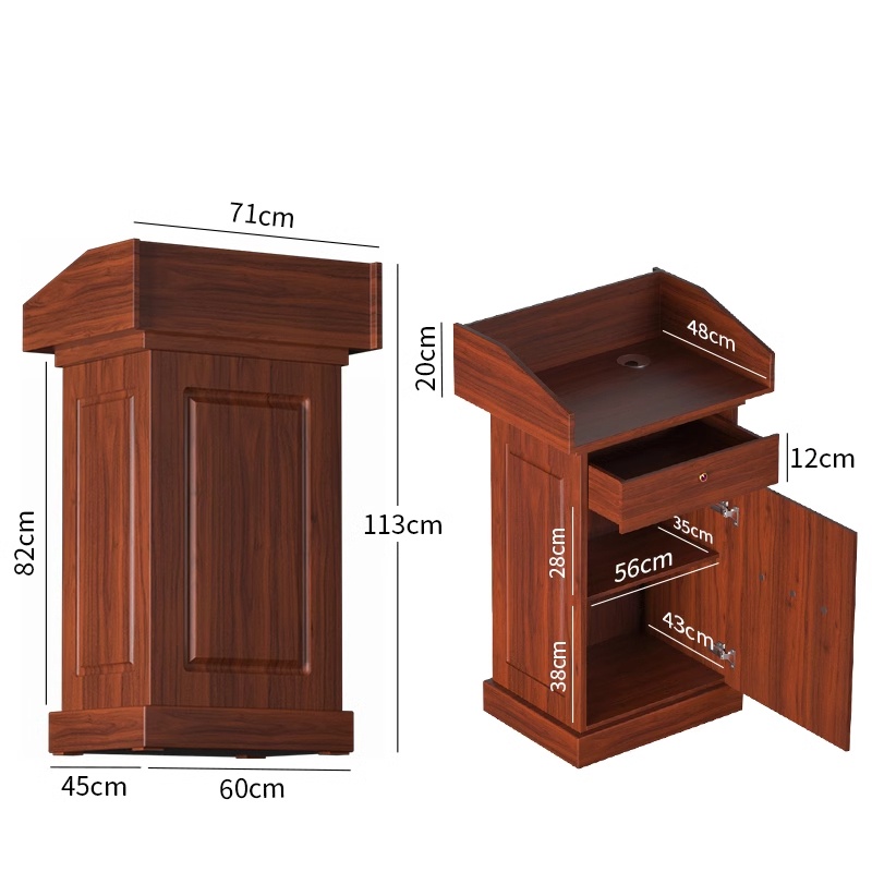 悦兴诚会议主持台71*45*113cm张高清大图