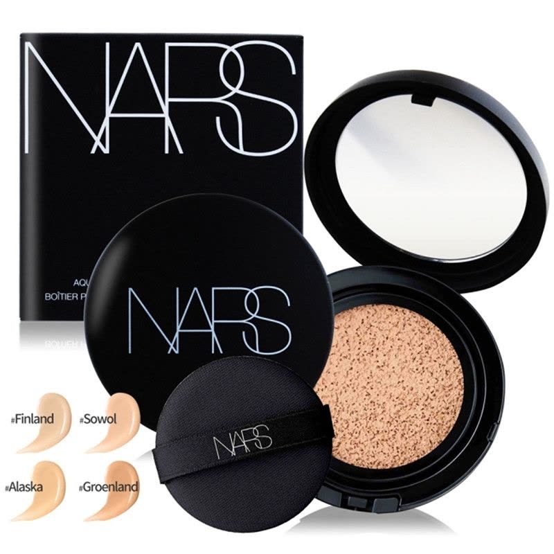 纳斯(NARS)裸光奇肌气垫粉饼/粉盒+粉蕊/SPF23/PA++ #St.Moritz/各种肤质/肤色系/隔离图片